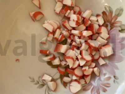 Baltymų salotas „Tobulumas“ Žingsnis 1