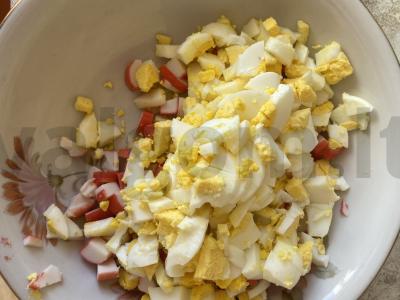 Baltymų salotas „Tobulumas“ Žingsnis 2