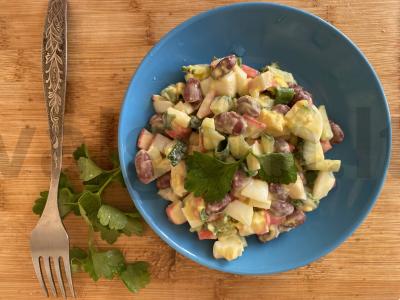 Baltymų salotas „Tobulumas“ Žingsnis 6