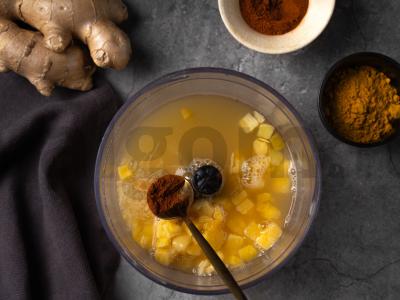 Žieminis citrusinis smūdis Žingsnis 1