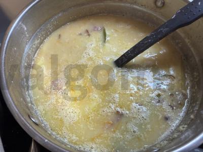 Žirnių sriuba su rūkytomis šonkauliais Žingsnis 7