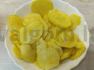 Bulvių traškučiai su augaliniu aliejumi Žingsnis 3