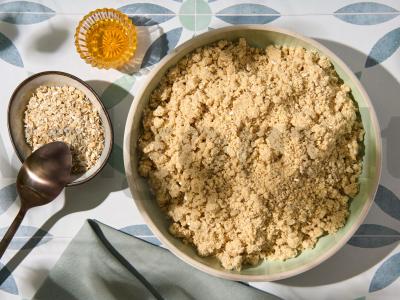 Avižiniai sausainiai su braškių džemu Žingsnis 2