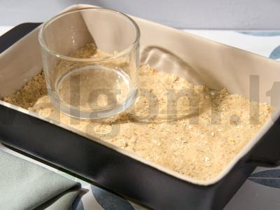 Avižiniai sausainiai su braškių džemu Žingsnis 3