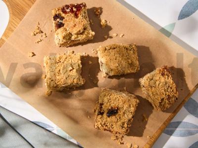 Avižiniai sausainiai su braškių džemu Žingsnis 5