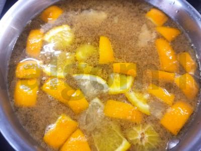 Apelsinų gėrimas su morkomis Žingsnis 3