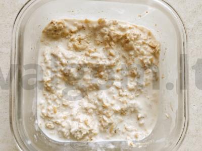 Skani avižinė košė su uogomis be virimo Žingsnis 3