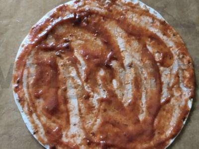 Sūrio pica ant lavašo Žingsnis 2