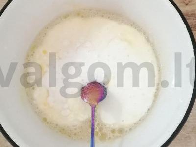 Mano pyragas su obuoliais Žingsnis 2