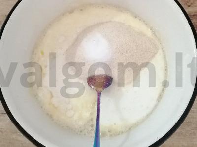 Mano pyragas su obuoliais Žingsnis 3