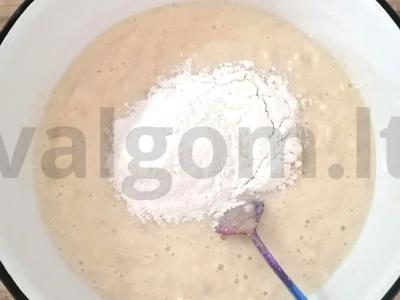 Mano pyragas su obuoliais Žingsnis 5