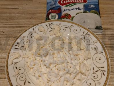 Bulvių košė su žaliu svogūnu ir mocarela Žingsnis 3