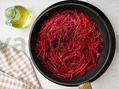 Aštri burokėlių užkanda žiemai Žingsnis 1