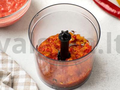 Aštri burokėlių užkanda žiemai Žingsnis 2