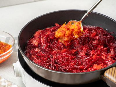 Aštri burokėlių užkanda žiemai Žingsnis 4