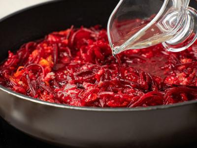 Aštri burokėlių užkanda žiemai Žingsnis 5