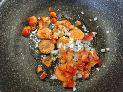 Sriuba-pyragas su ryžiais ir daržovėmis Žingsnis 4