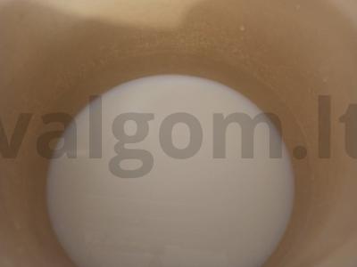 Gėrimas su cikorija ir grietinėlėmis Žingsnis 1