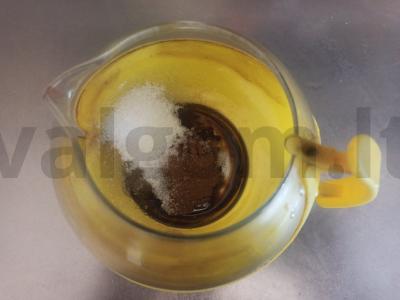 Gėrimas su cikorija ir grietinėlėmis Žingsnis 2