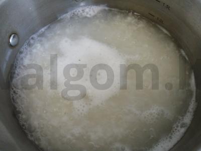 Sushi salotas su midijomis ir silkės ikra namuose Žingsnis 4