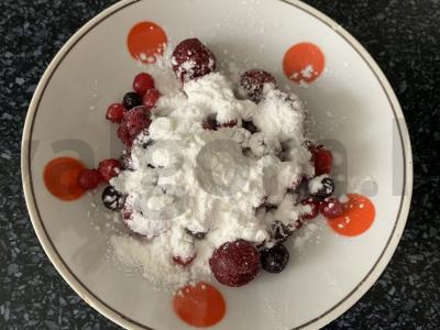 Hinkaliai su uogomis Žingsnis 1