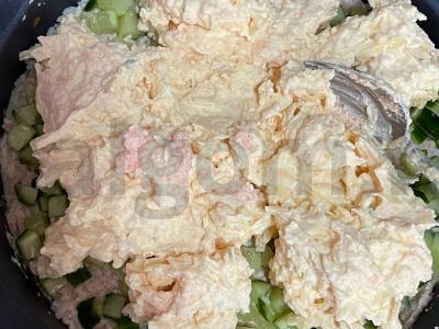 Sushi tortas su sūriu Žingsnis 3