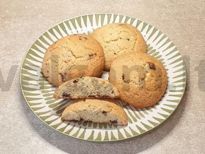 Kvapnus sausainiai su šokolado gabaliukais pagrindine nuotrauka