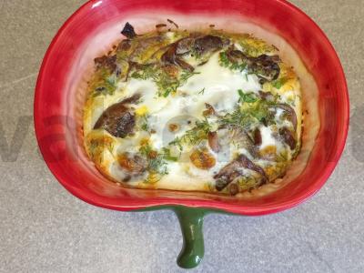 Omletas su grybais ir žolelėmis Žingsnis 8