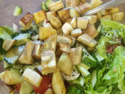 Gruziniškas salotas su baklažanu Žingsnis 6