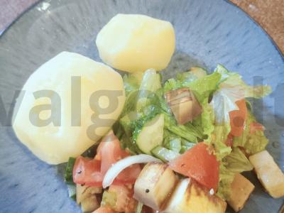 Gruziniškas salotas su baklažanu Žingsnis 9