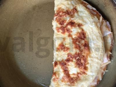 Skanūs avižiniai blynai su įdaru greitai Žingsnis 9