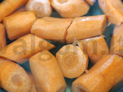 Morkų-kukurūzų kotletai Žingsnis 1