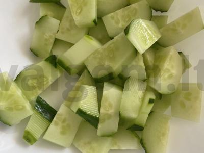 Žalias salotas su salotų mišiniu Žingsnis 1