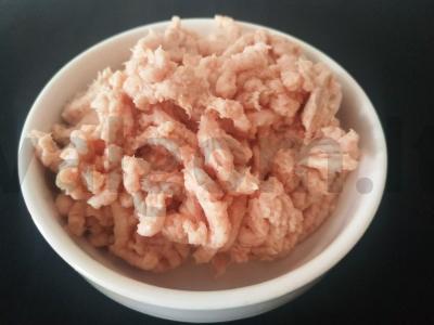 Įdaras pyragėliams iš lašinukų ir bulvių Žingsnis 1