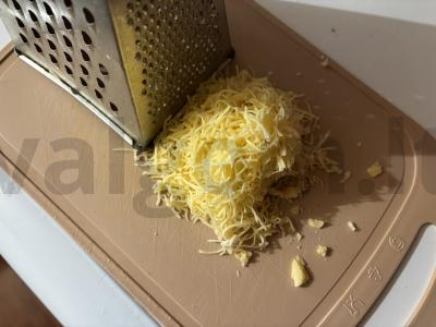 Ryžių apkepas „Patingėję ritinėliai“ Žingsnis 2