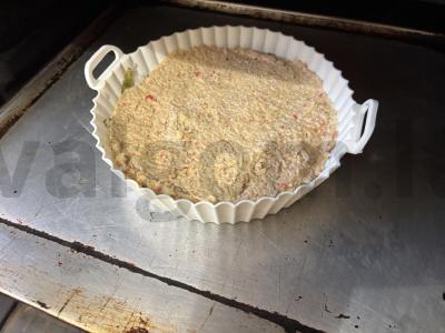 Ryžių apkepas „Patingėję ritinėliai“ Žingsnis 8