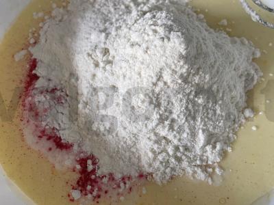 Rožiniai blynai su saulėgrąžų sėklomis Žingsnis 4