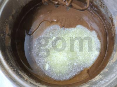 Šokoladiniai torto biskvitai Žingsnis 4