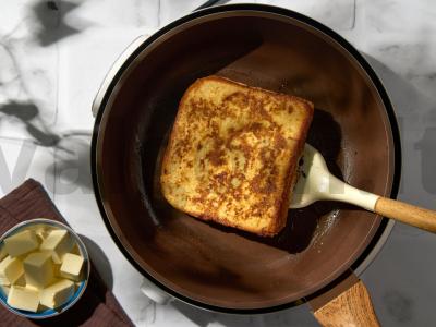 Prancūziškas tostinis su šokoladiniu kremu Žingsnis 4