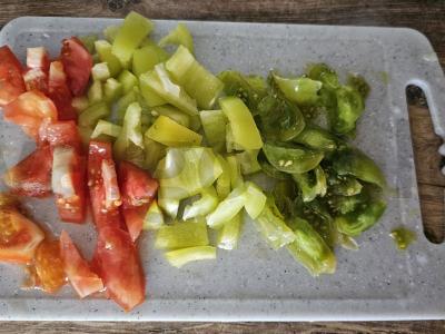 Mėsa su bulvėmis, troškinta lėtoje viryklėje Žingsnis 3