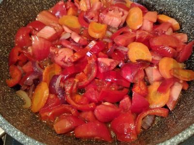 Menkių filė su grikių koše ir daržovėmis Žingsnis 1