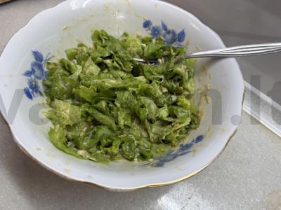 Cezario salotas su putpelių kiaušiniais Žingsnis 7