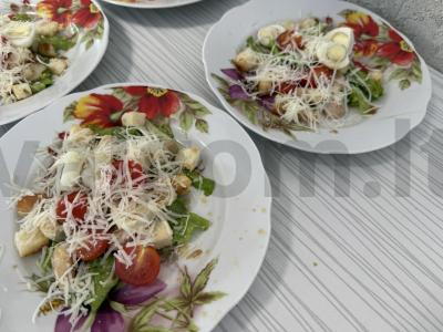 Cezario salotas su putpelių kiaušiniais Žingsnis 9