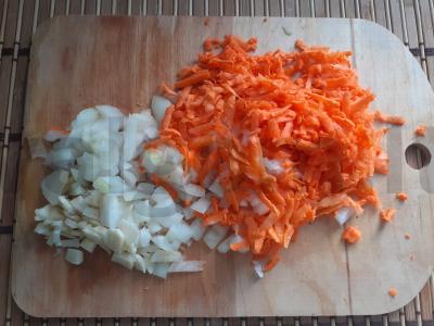 Paprikos su vištienos faršu Žingsnis 1