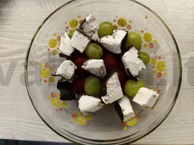 Desertas su šokoladiniu zefyru Žingsnis 3