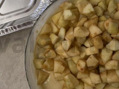 Klasikinė šarlotė su kefyru Žingsnis 3