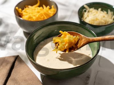 Vafliai „Trys sūriai“ Žingsnis 2