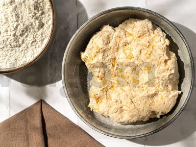 Vafliai „Trys sūriai“ Žingsnis 3