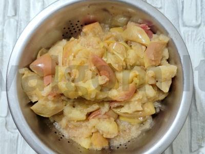 Obuolių pastilė su cukranendrių cukrumi Žingsnis 3