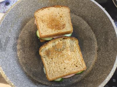 Sumuštiniai su kumpiu ir džiovintais pomidorais Žingsnis 6